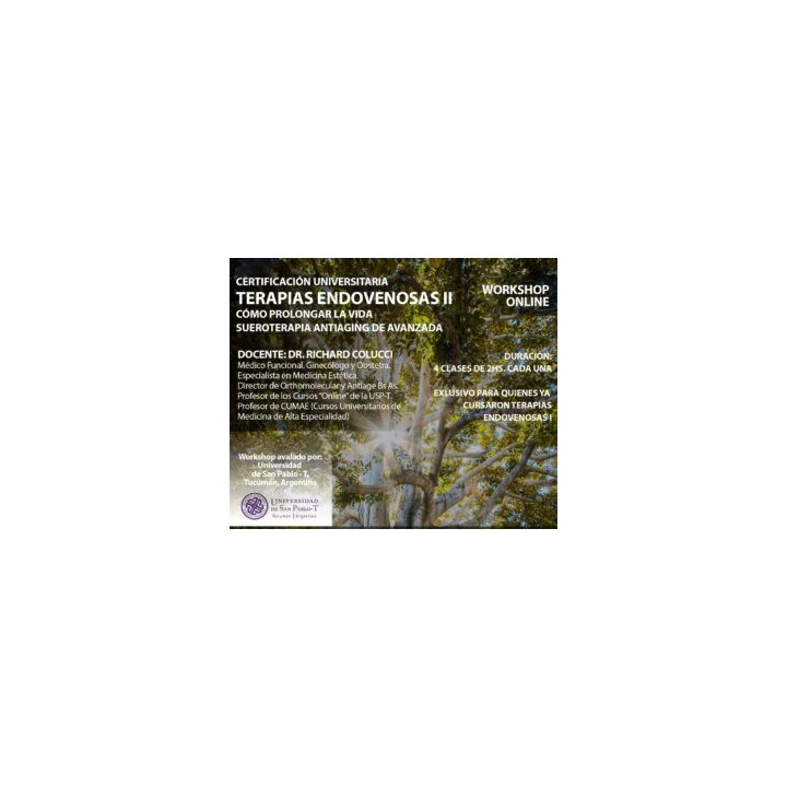 Terapias Endovenosas II