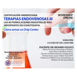 Terapias Endovenosas III