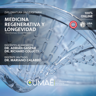 Diplomatura Universitaria en Péptidos Medicina Regenerativa y Longevidad