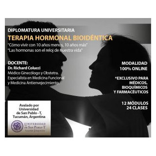 Diplomatura en Terapia de Hormonal Bioidéntica